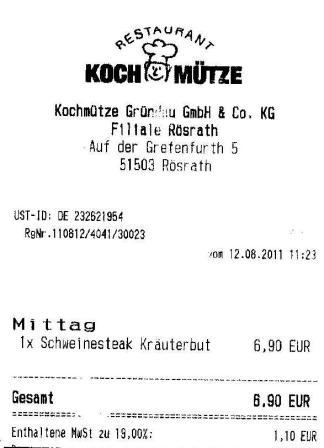 repti Hffner Kochmtze Restaurant